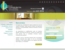 Tablet Screenshot of maxilofacialpr.com